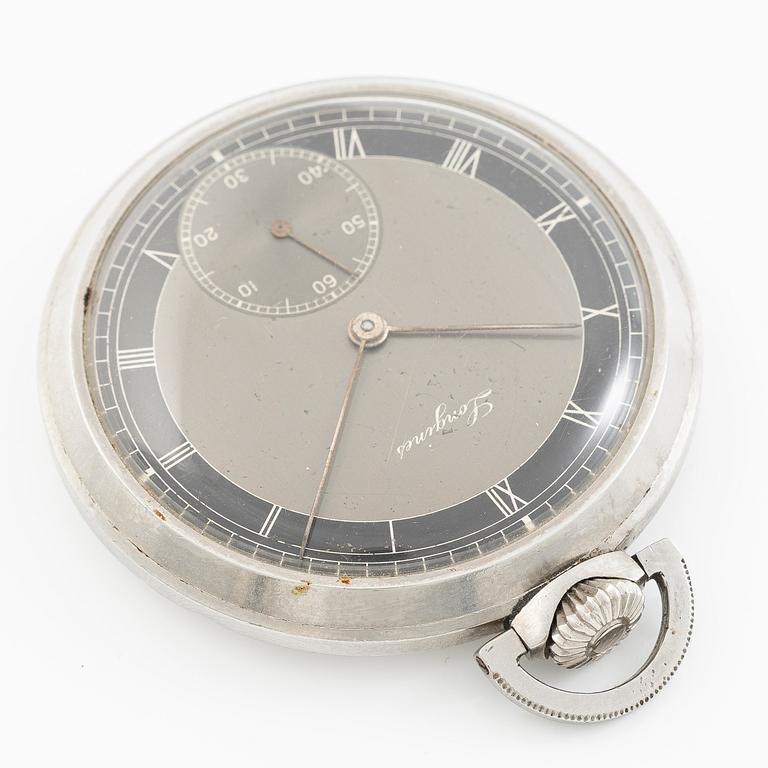 Longines, pocket watch, 46 mm.