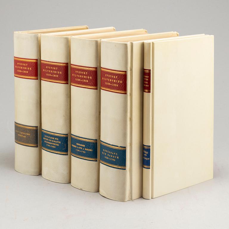 BÖCKER, 5 vol. Silverlitteratur.