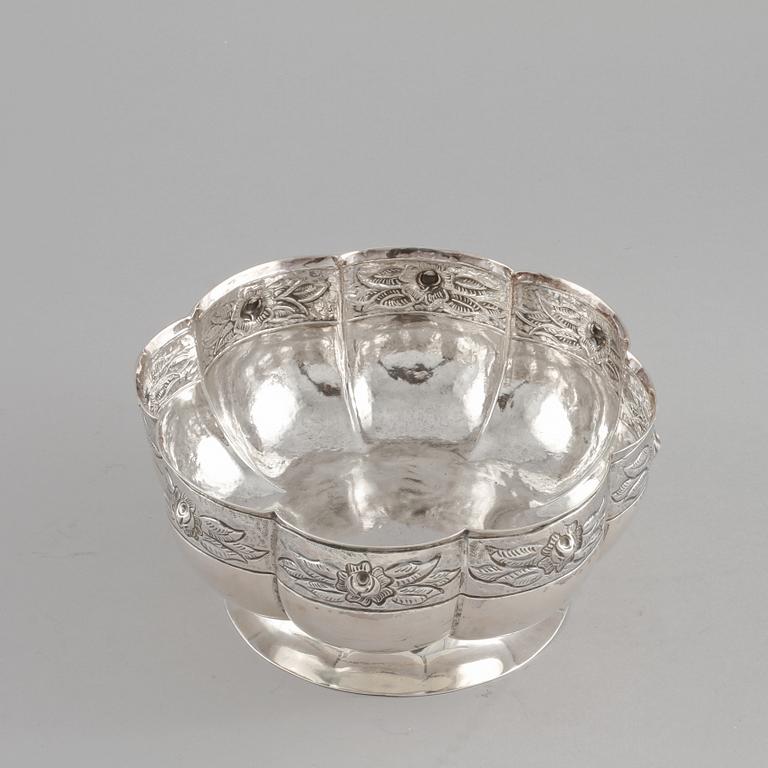 SKÅL, sterlingsilver, 1900-tal. Vikt 505 g.