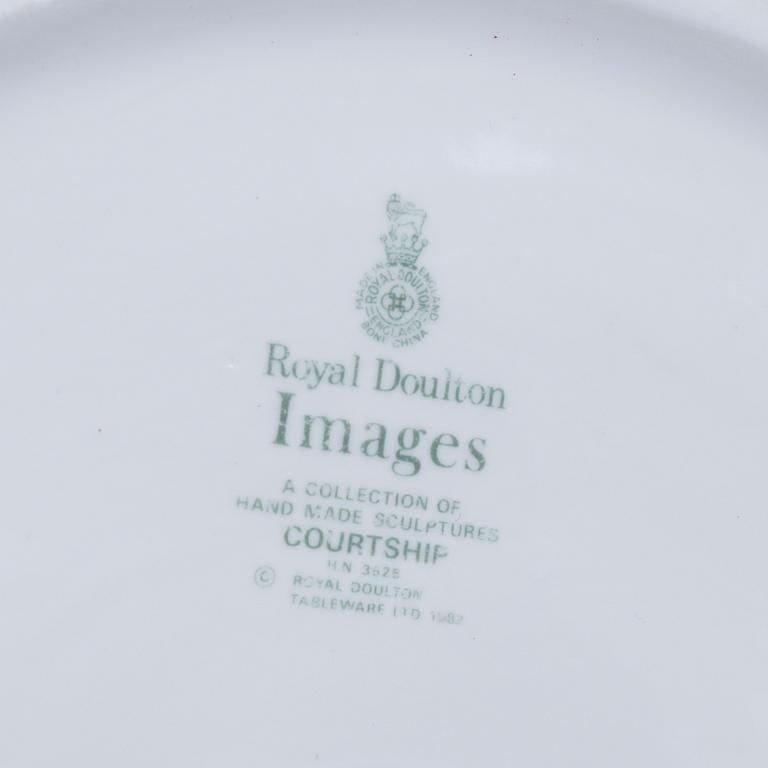 A Royal Doulton porcelain figurine "Images" England 1982.