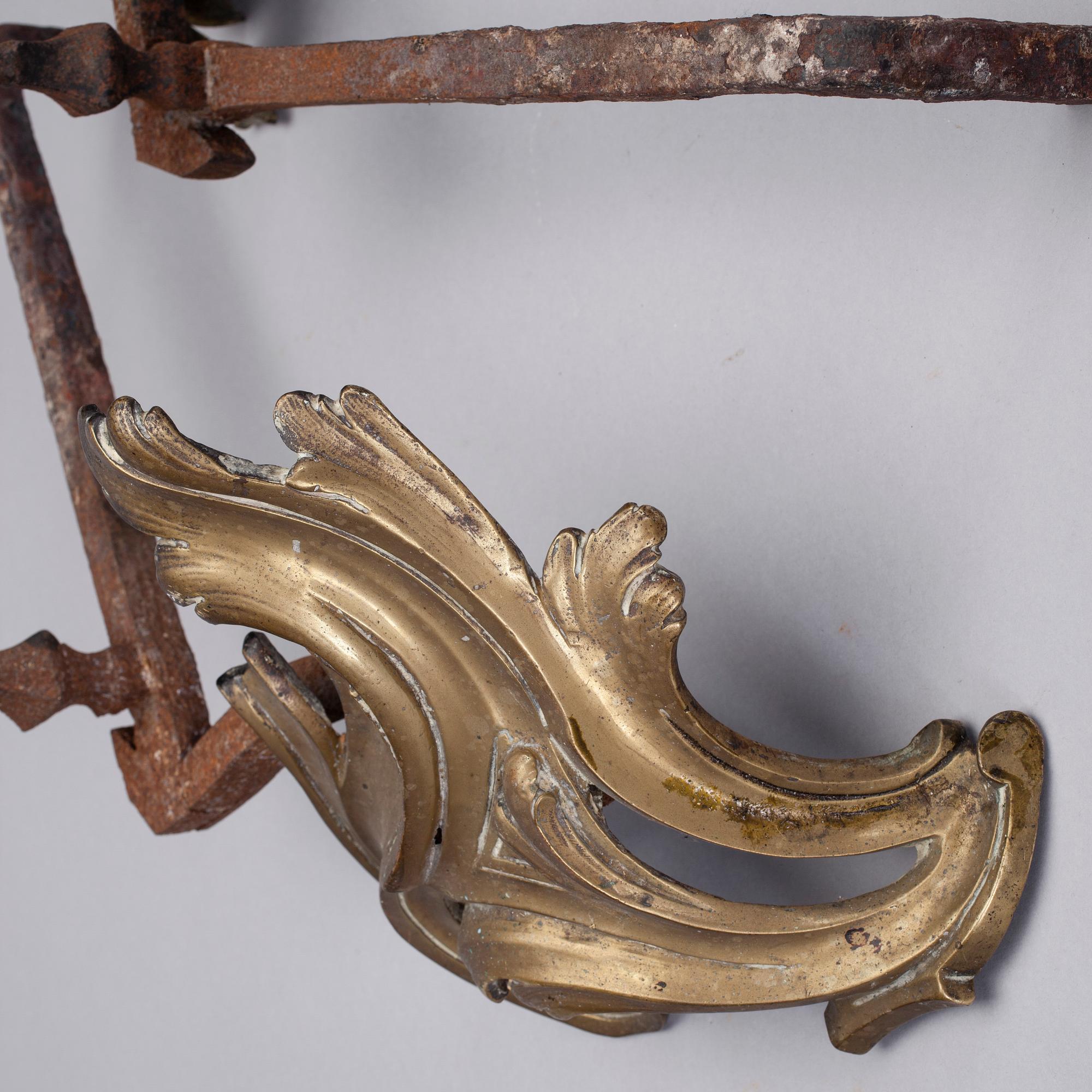 ELDHUNDAR, ett par, Louis XV-stil, 1800-tal.