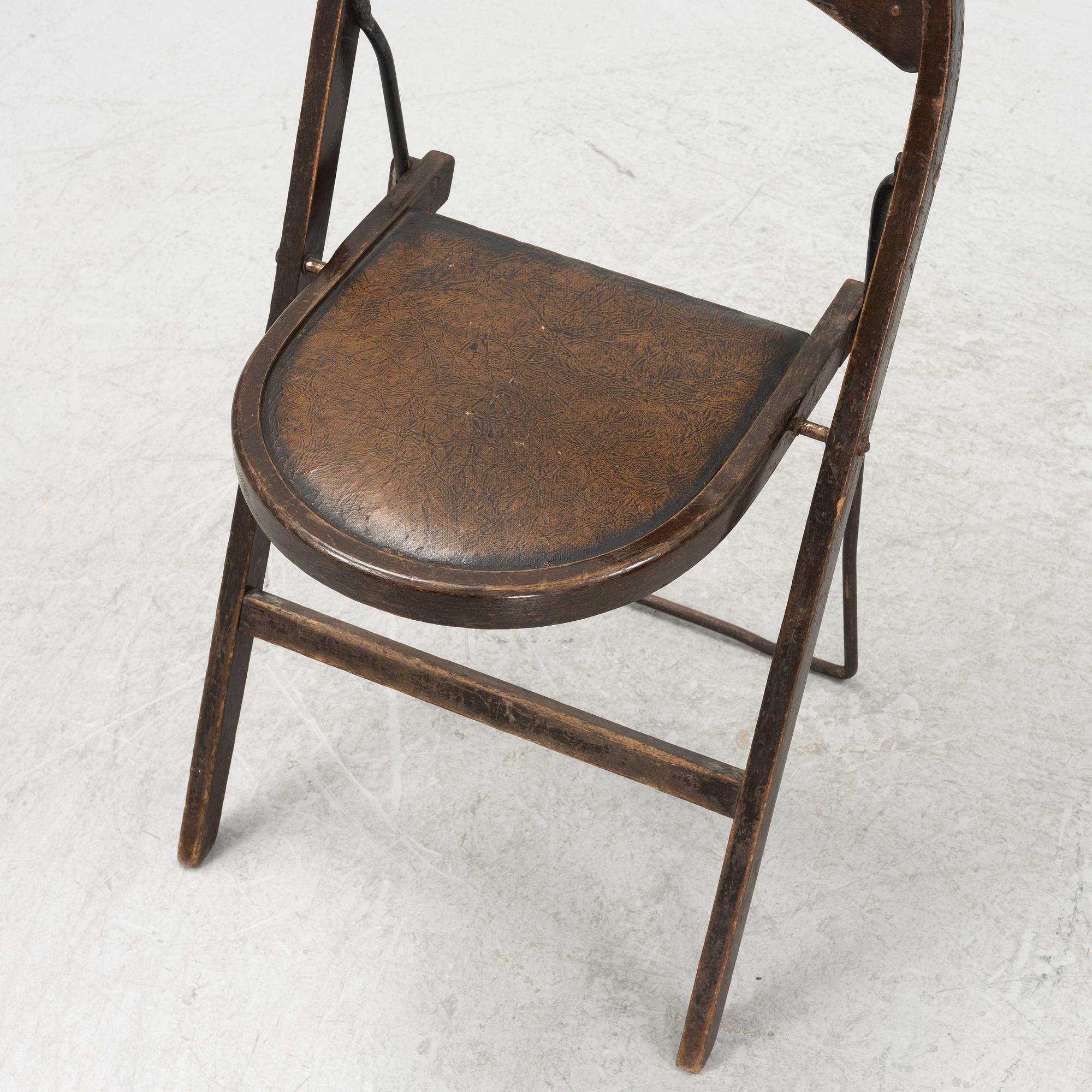 Uno Åhrén/CA Buffington, fällstol, "Bern", Gemla, 1930-tal.