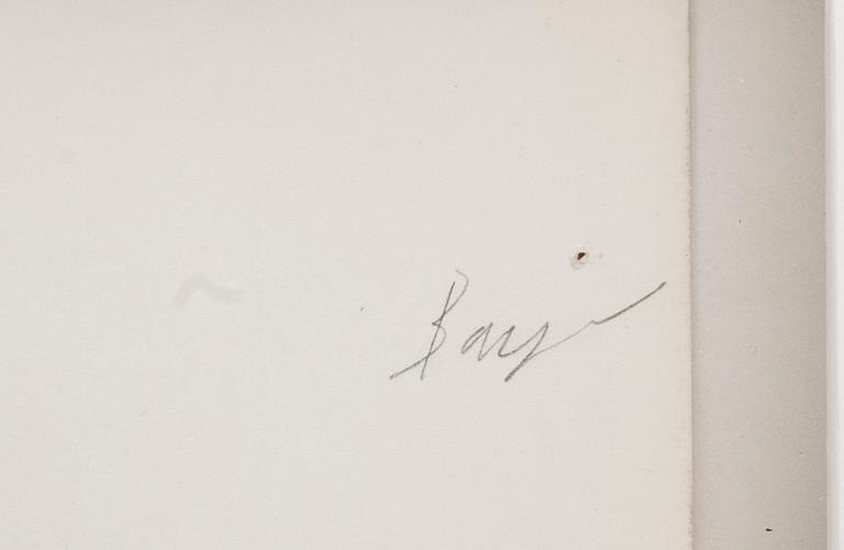 HERBERT BAYER, färgserigrafi, signerad, A.P.