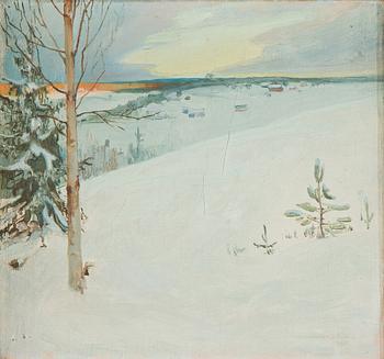 Väinö Hämäläinen, Vintrigt landskap, HWS/ myyntiin HWS aikaan.