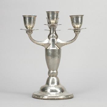 KANDELABER, tenn, Gerotin, Holland, 1900-talets första hälft.