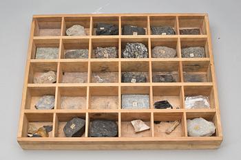 MINERALSAMLING FÖR SKOLOR, 1900-talets första del.