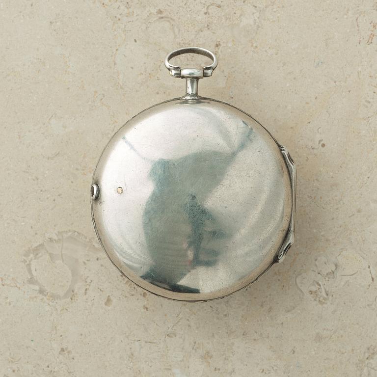 ANDERS RUNDELIUS (1746-1809), Stockholm, pocket watch, 58,5 mm,