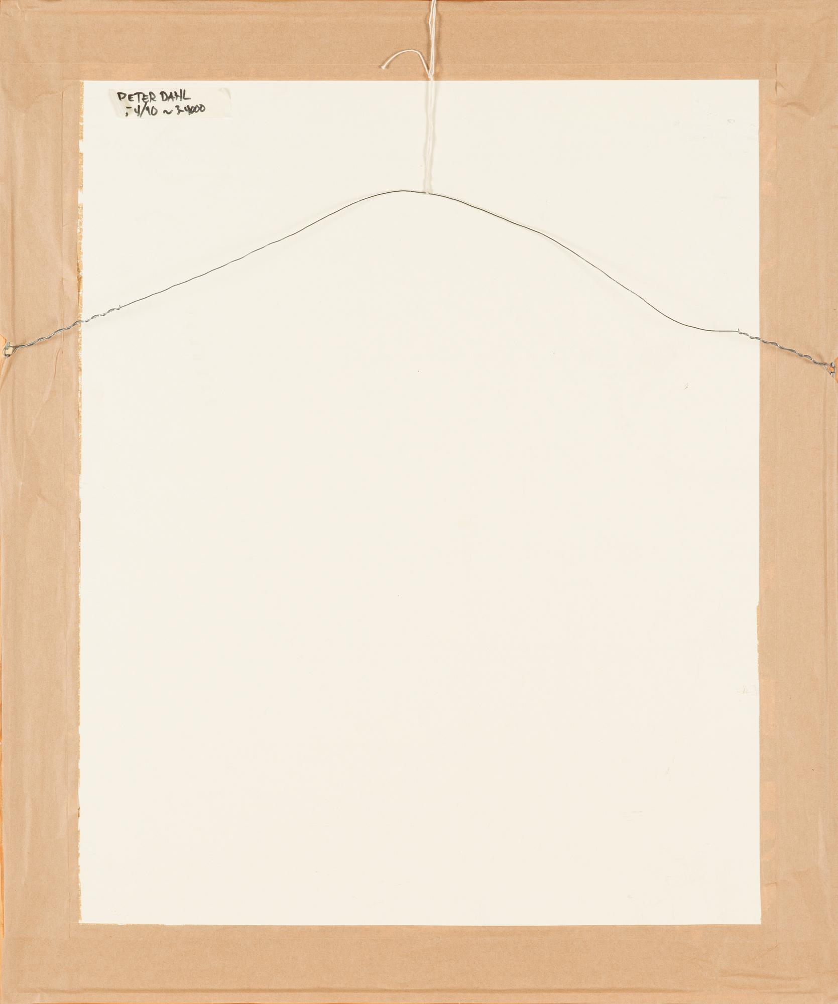 Peter Dahl, färglitografi, signerad och daterad -81, numrerad 54/90.