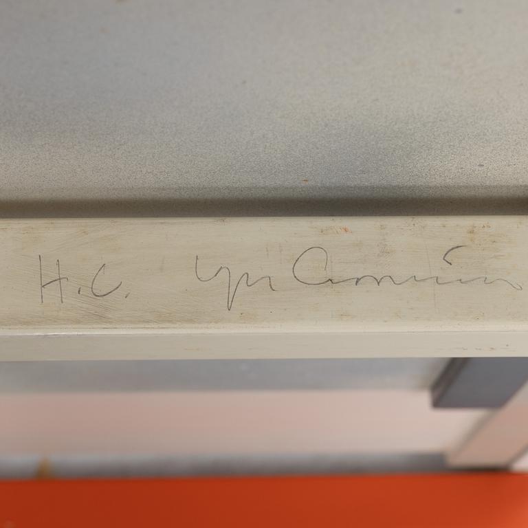 Igor Cronsioe, fällstolar, 2 st, "Sudden Seat", numrerad 83/95, samt HC, Futura Gallery, Stockholm 1983, signerad.