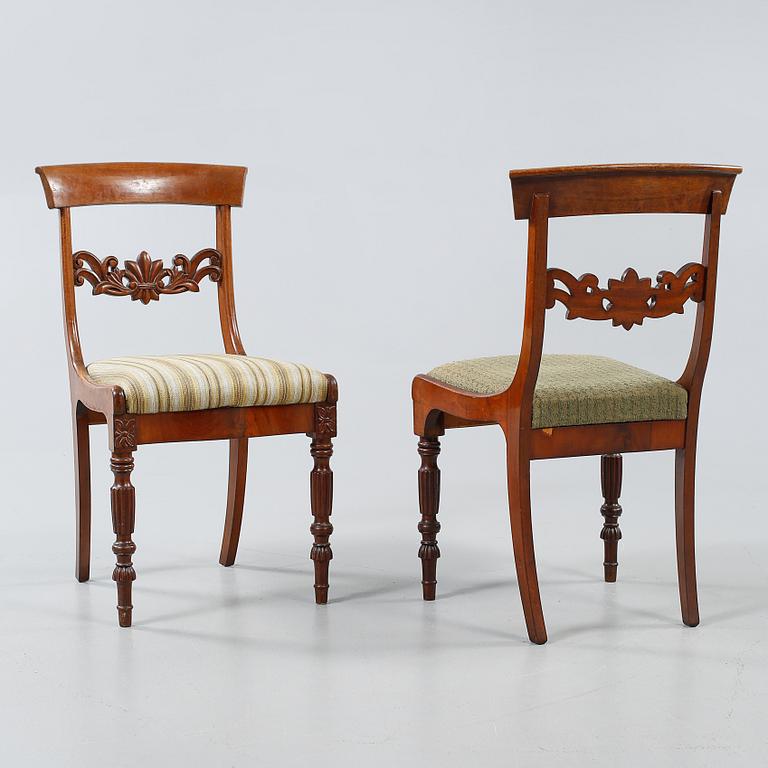 STOLAR, 6 st, omkring 1800-talets mitt.