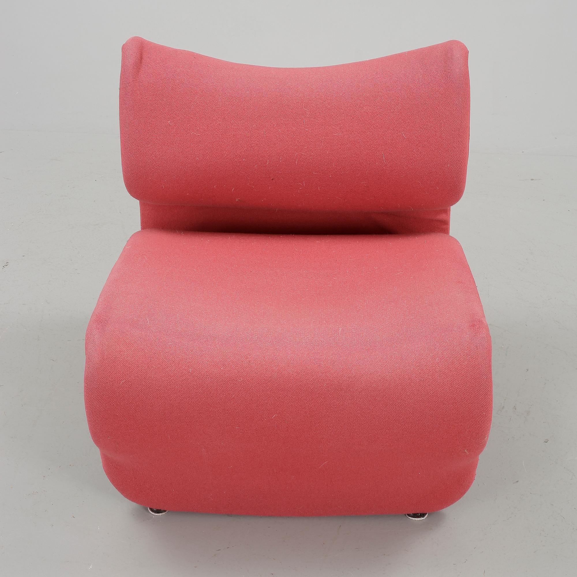 FÅTÖLJ, "Etcetera", Jan Ekselius för J. O. Carlsson, Vetlanda, modellen formgiven 1970.