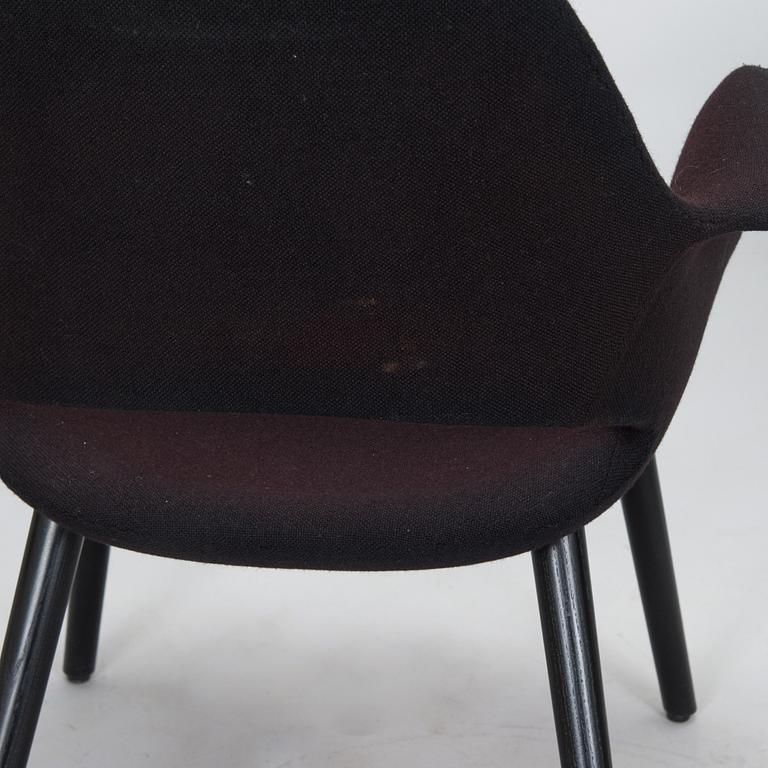 Charles Eames & Eero Saarinen, tuoleja 3 kpl "Organic Chair" Vitra.