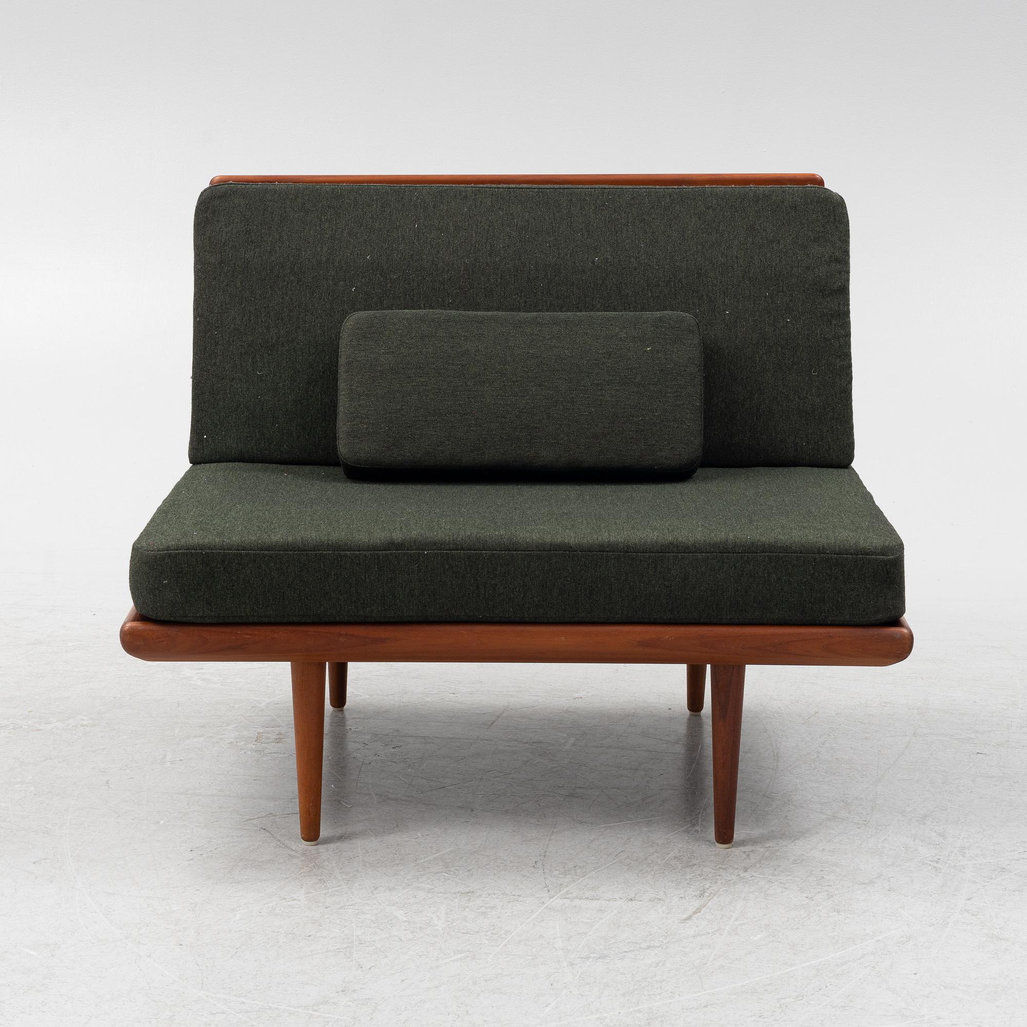 Peter Hvidt & Orla Mølgaard Nielsen, a model 'Minerva' sofa, France & Søn, Denmark, 1950's/60's.