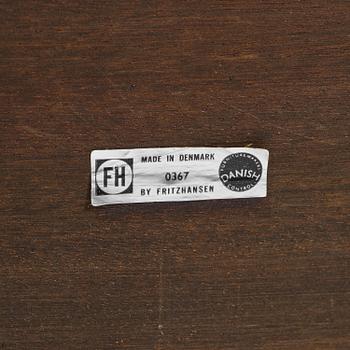 Arne Jacobsen, a writing desk model "3605", Fritz Hansen Denmark, 1967.