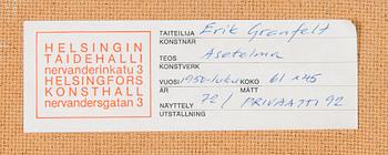 Erik Granfelt, Still Life.