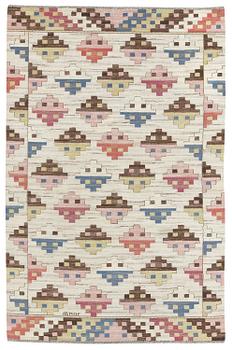 122. MÄRTA MÅÅS-FJETTERSTRÖM, matta, rölakan, 264,5 x 170 cm, "Munka-Ljungby",  signerad AB MMF.