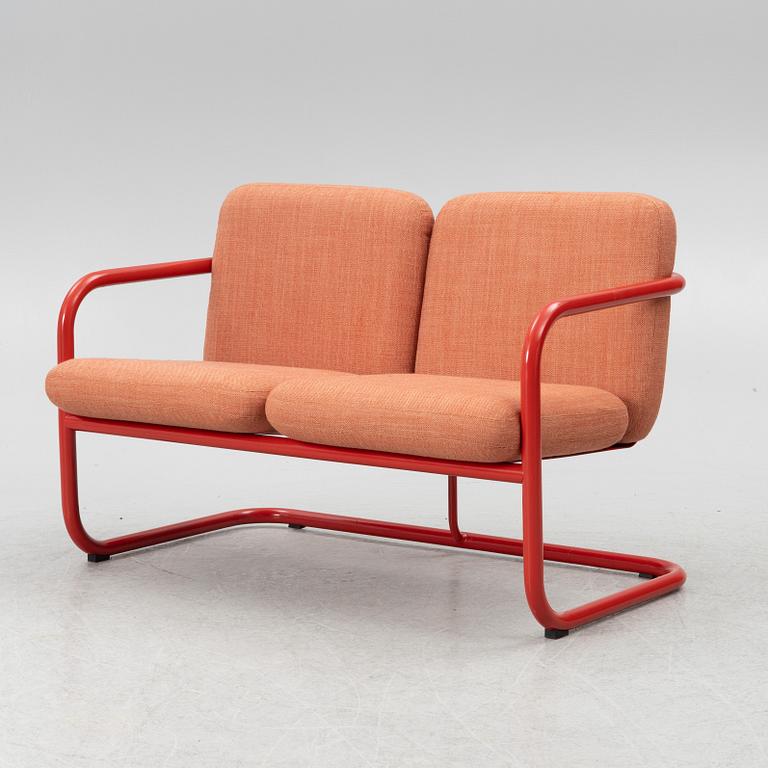 Börge Lindau & Bo Lindekrantz, soffa, "S70-5", Lammhults, modellen formgiven 1968.