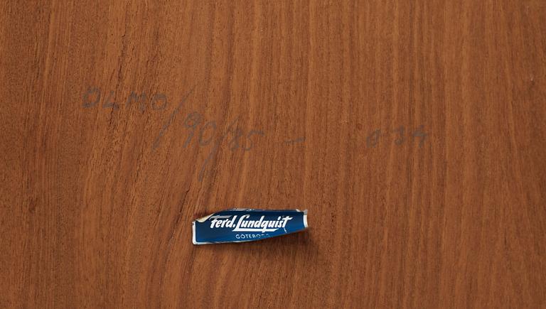 SOFFBORD, Ferdinand Lundqvist, 1960-tal.