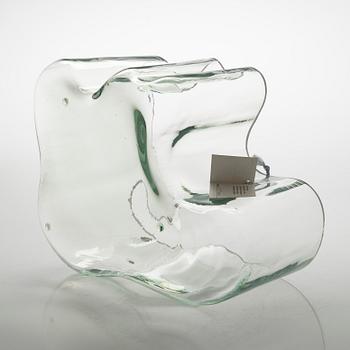 Alvar Aalto, a glass vase model 3031, signed Alvar Aalto Iittala 2002 and numbered 187/2000.