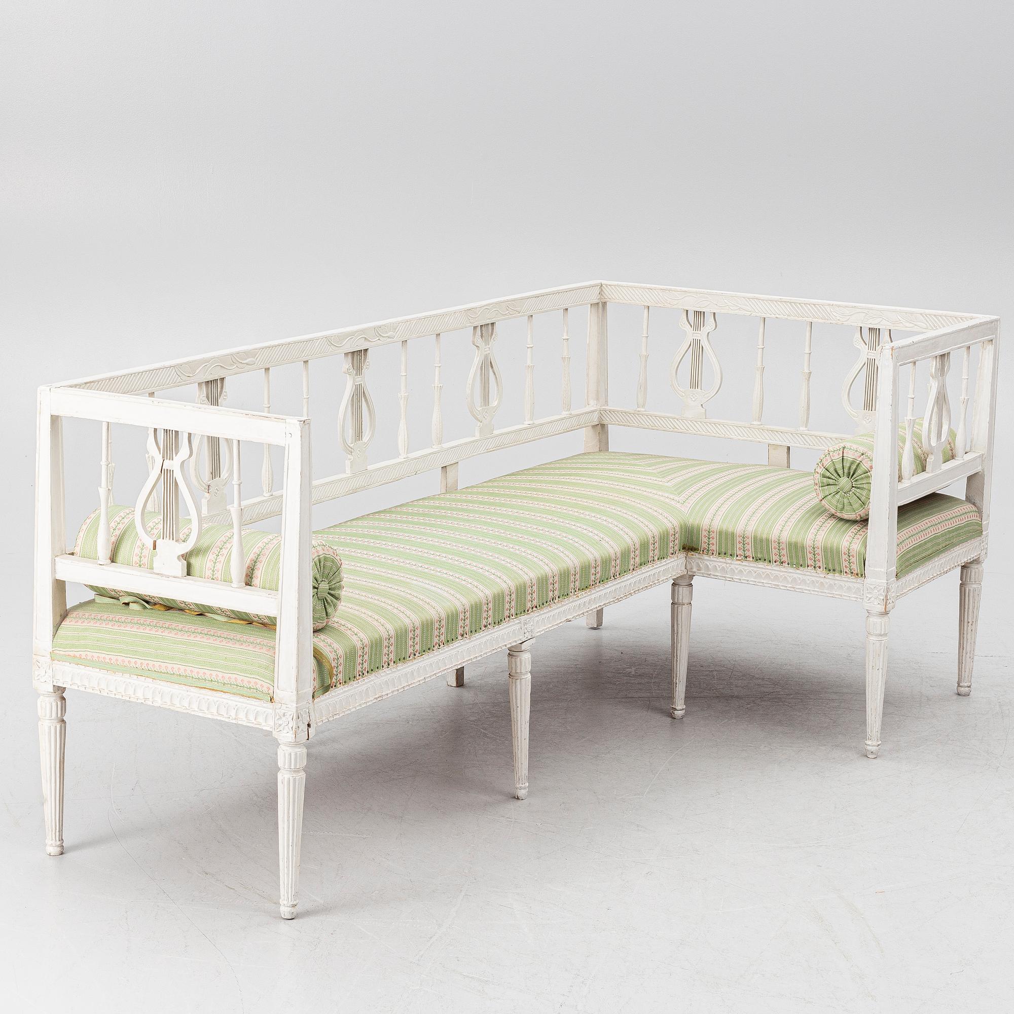 Salongsgrupp, gustaviansk, 1800-talets början.