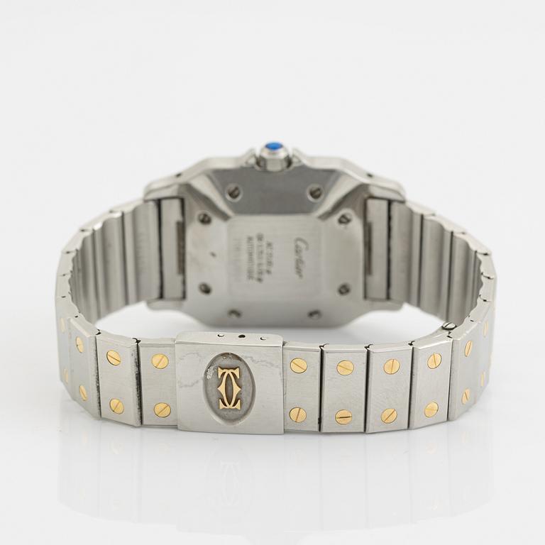 Cartier, Santos Carrée, wristwatch, 29 x 29 (41) mm.