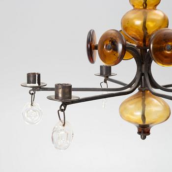 Erik Höglund, chandelier, Boda Smide.