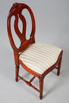 MATGRUPP, 7 delar, gustaviansk stil, 1900-talets andra hälft.