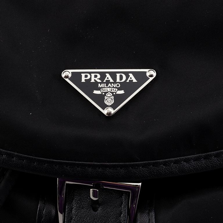 Prada, backpack.