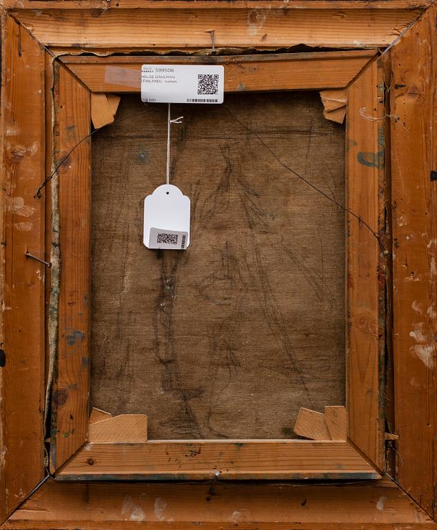 HELGE DAHLMAN, olja på duk, signerad och daterad -47.