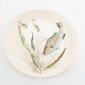 Fiskservis, 30 delar, flintgods, "Fish", Johnson Bros, England.