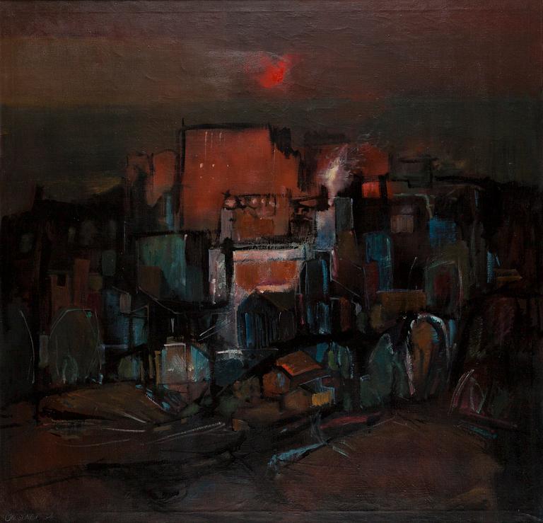 Onni Kosonen, oil on canvas, signed and dated -64.