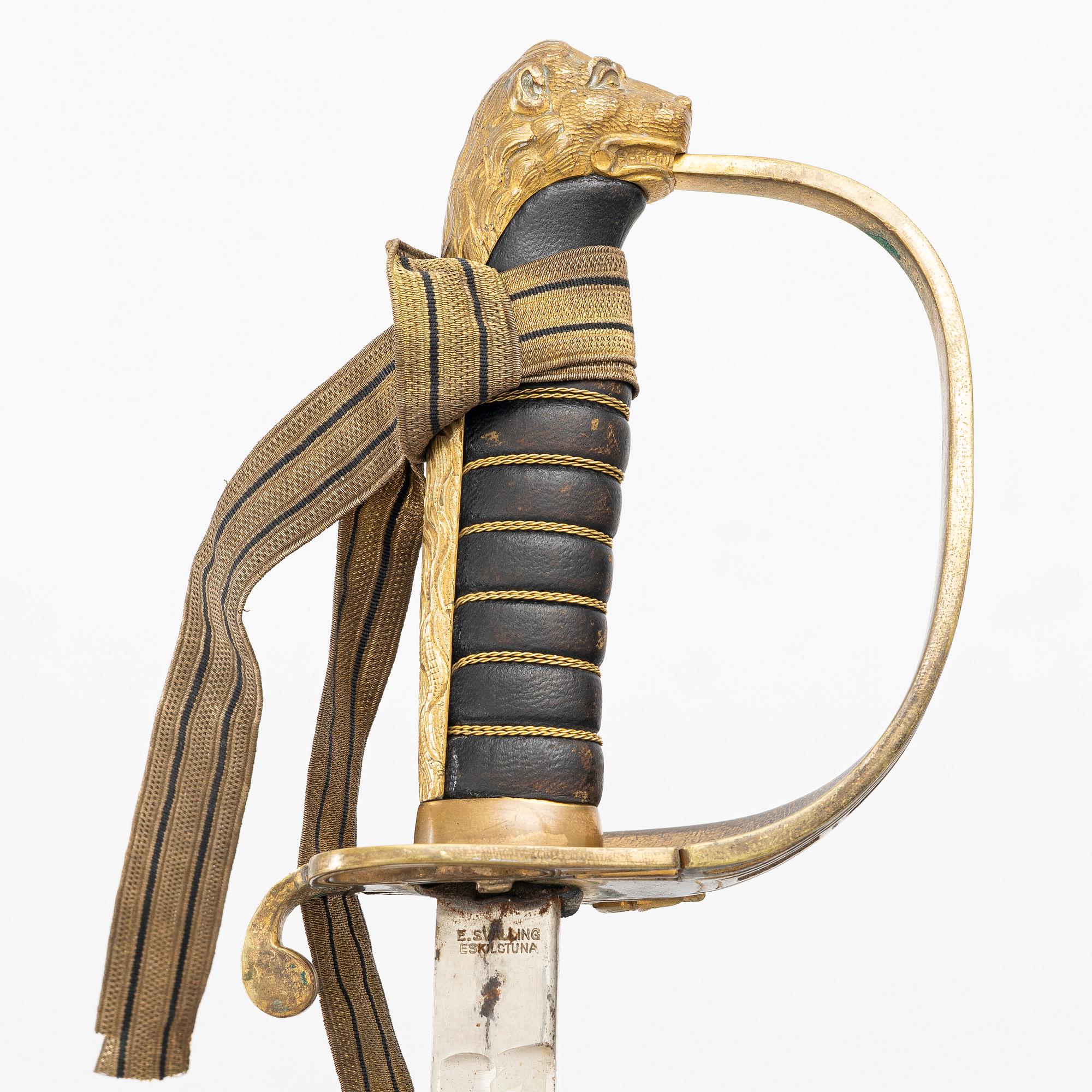 Sabel, svensk, m/1878 för sjöofficer.