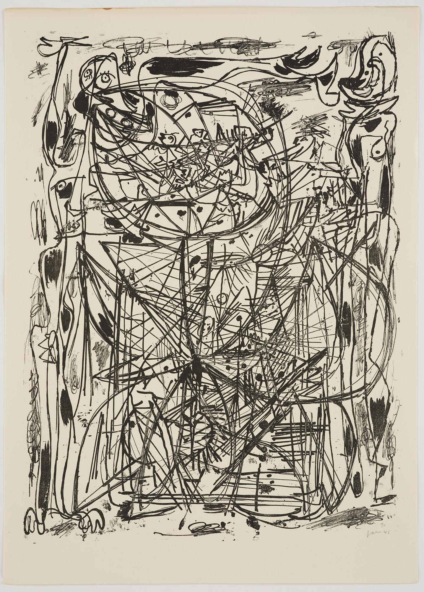 Asger Jorn, "8 Litografier".