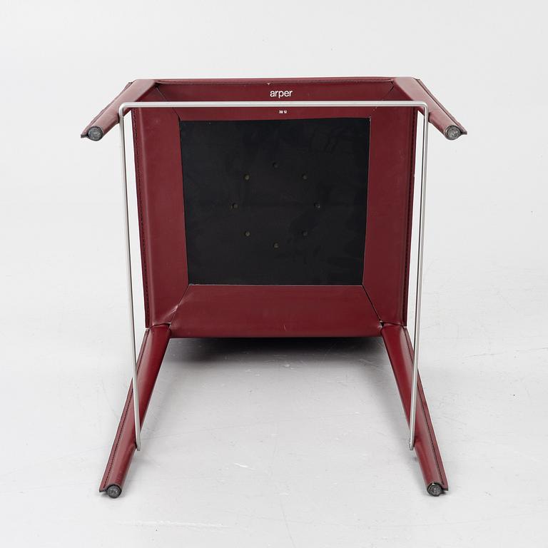 Lievore Altherr Molina, Four 'Norma' bar stools, Arper.