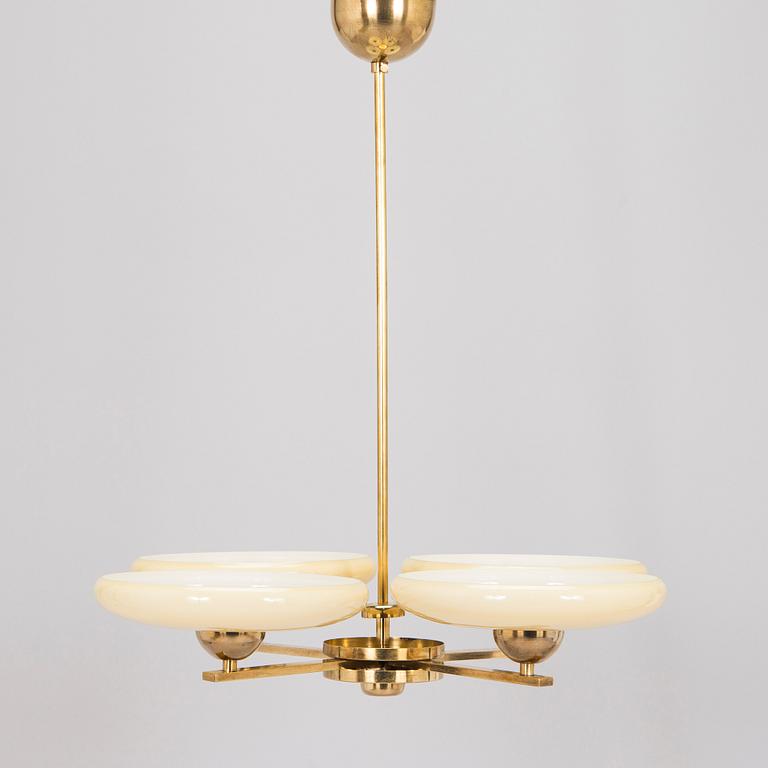 Paavo Tynell, taklampa modell 1442/4, Taito, 1930-tal.