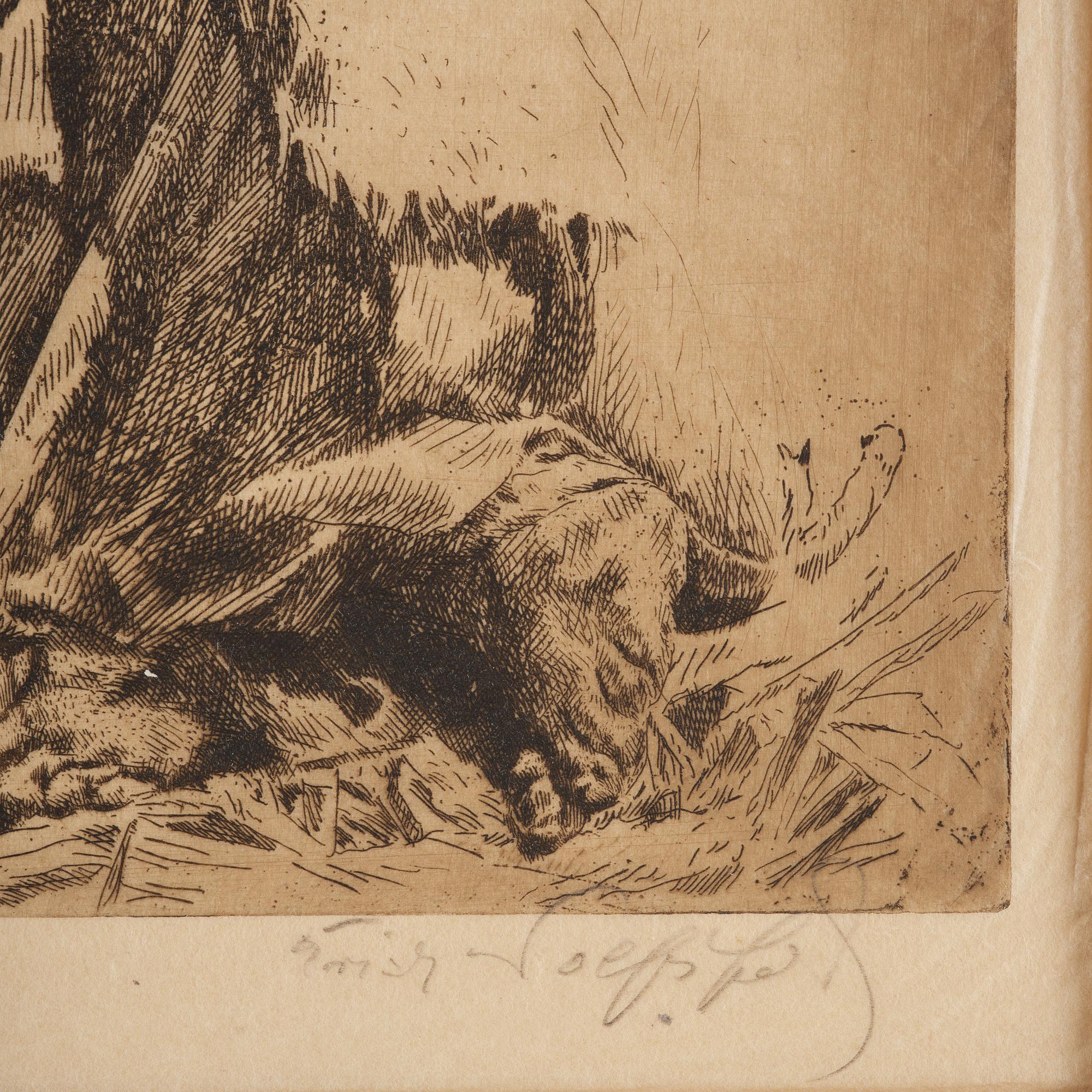 Erich Wolfsfeld, Abrahams offer.