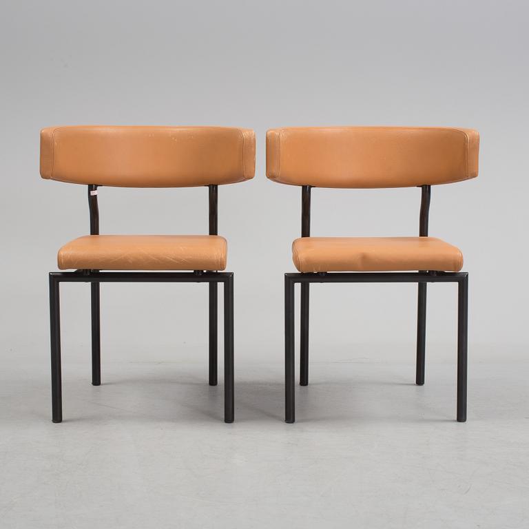 A pair of Love Arbén, chairs,"Aaron", Lammhults about 1990s.