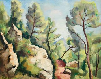 CHARLES PICART LE DOUX, oil on canvas, signed.