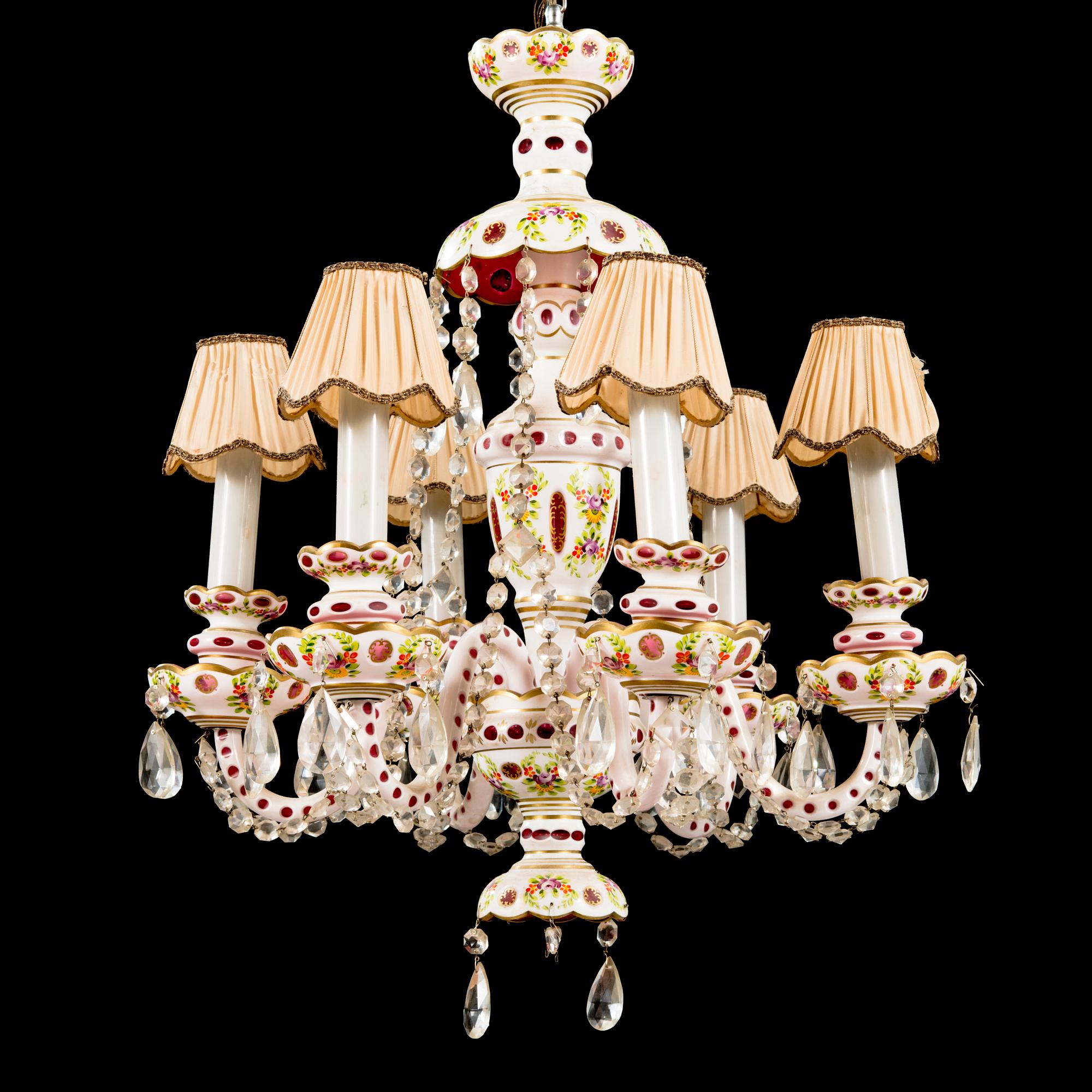 TAKKRONA, glas, 1900-talets mitt.