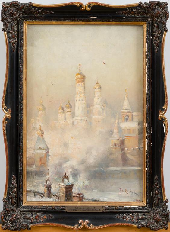 JULIUS VON KLEVER, WINTER OF 1911, MOSCOW.