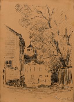 ALFRED WILLIAM FINCH, lithograph, signed.