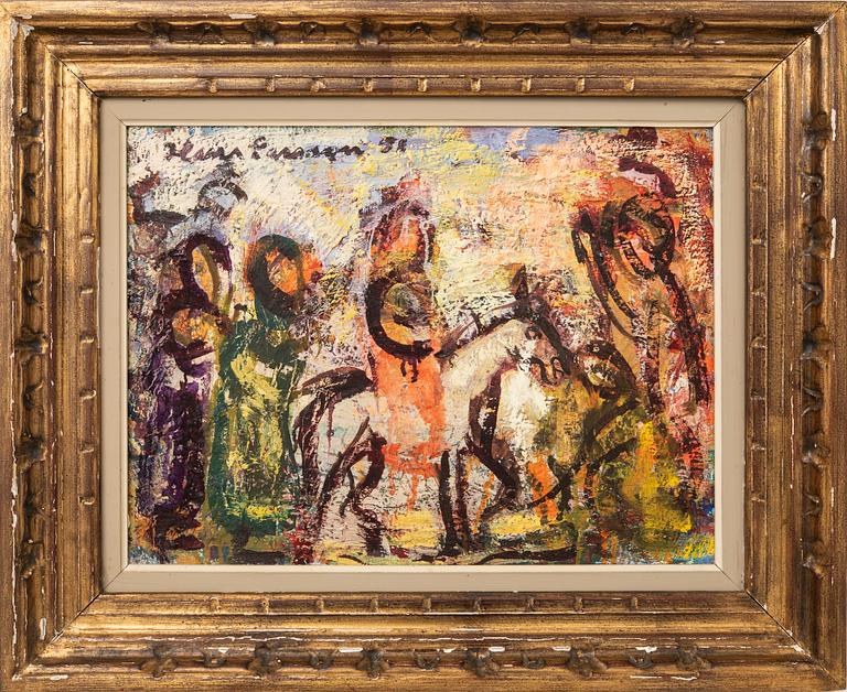Hans Larsson, "Palm Sunday Jesus' entry into Jerusalem".