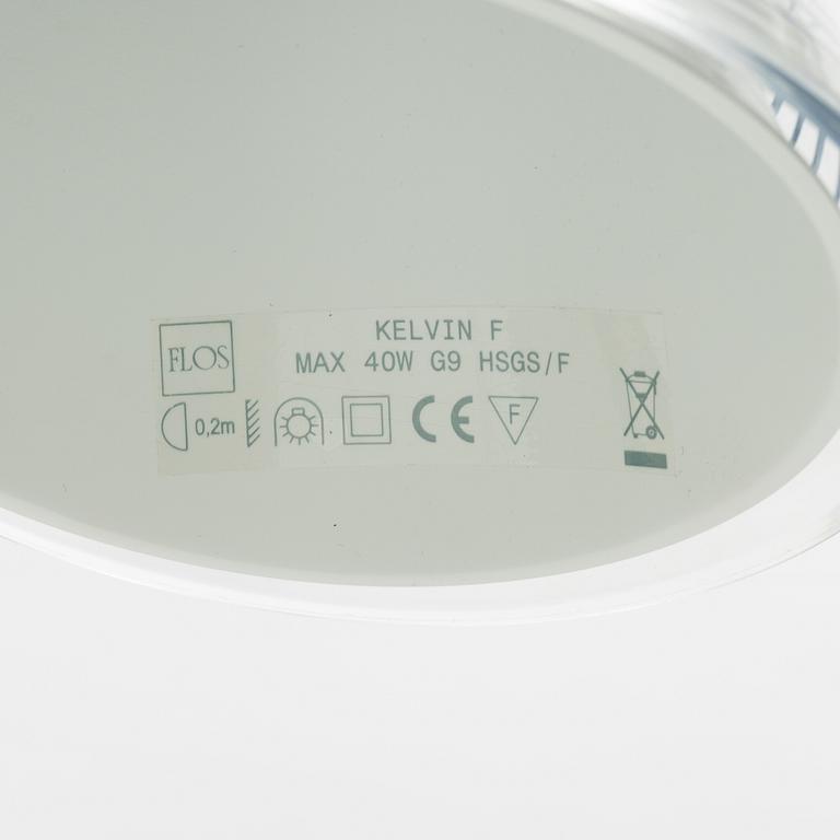 Philippe Starck, a pair of 'Kelvin' floor lights, Flos, Italy.