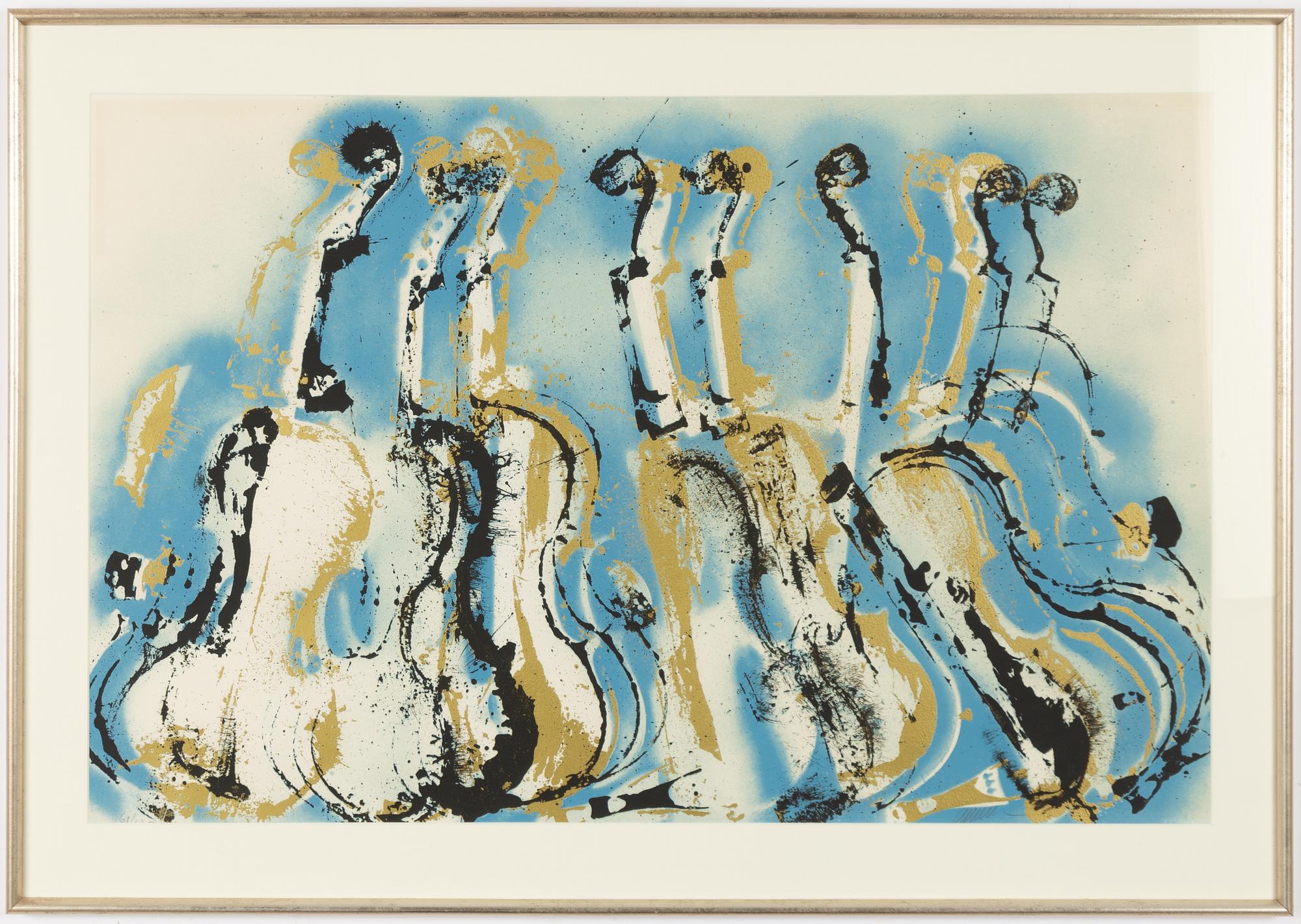 Arman, Arman, "Blue Variations" (Untitled).