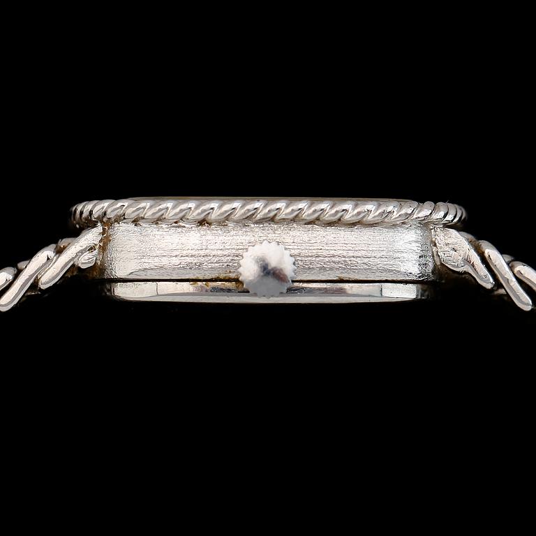 ARMBANDSUR, Ernest Borel, silver.