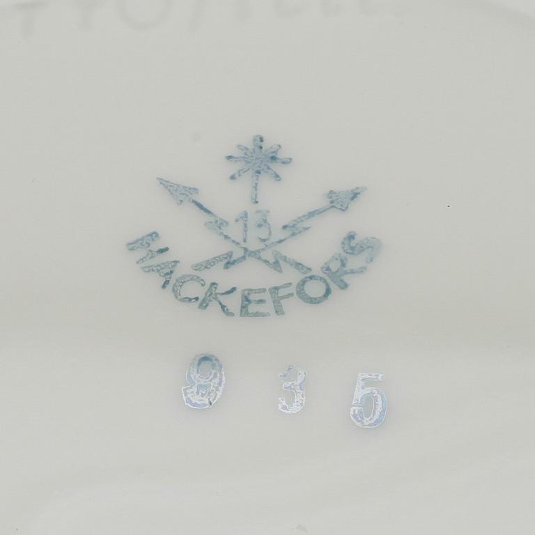 SERVISPORSLIN, 57 delar, Hackefors, 1900-talets mitt.