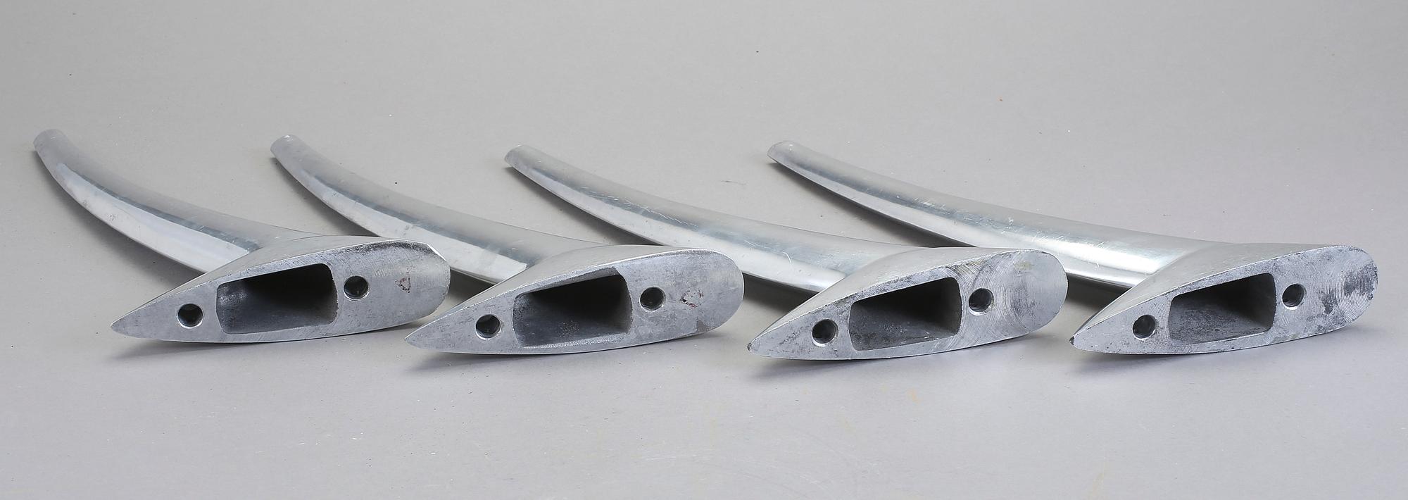 BORDSBEN, 4 stycken, 1960-tal.