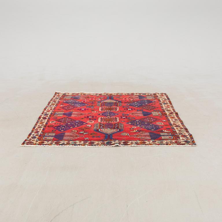 Afshar rug, old, approximately 205x160 cm.