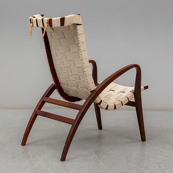 BRUNO MATHSSON, a 'Gräshoppan' easy chair, Mathsson International, 1992.