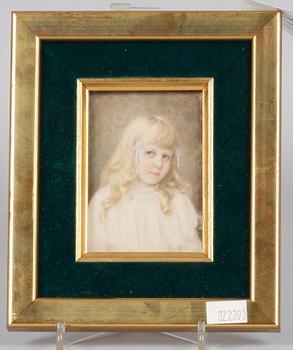 OKÄND KONSTNÄR, blandteknik, tidigt 1900-tal.